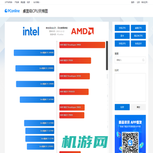 CPU天梯图_2024最新CPU天梯图|处理器天梯图【高清】-太平洋科技